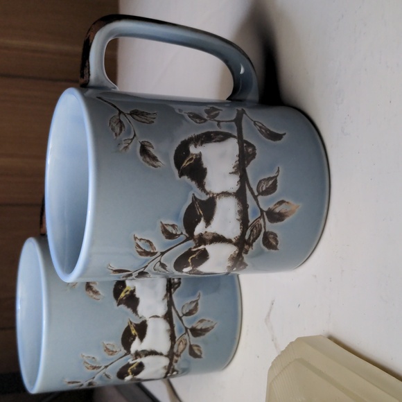 Vintage Otagiri Japan Set of 2 Bird Mugs - Picture 2 of 10